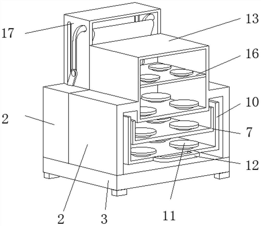 Household flower cultivation frame