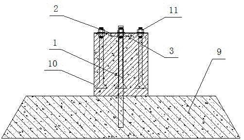 Axis type foundation bolt high-precision fast locator and locating method thereof