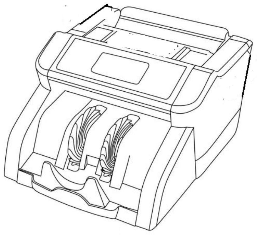 Banknote counting device