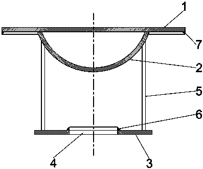 Natural smoke exhaust device under strengthening action of Venturi effect