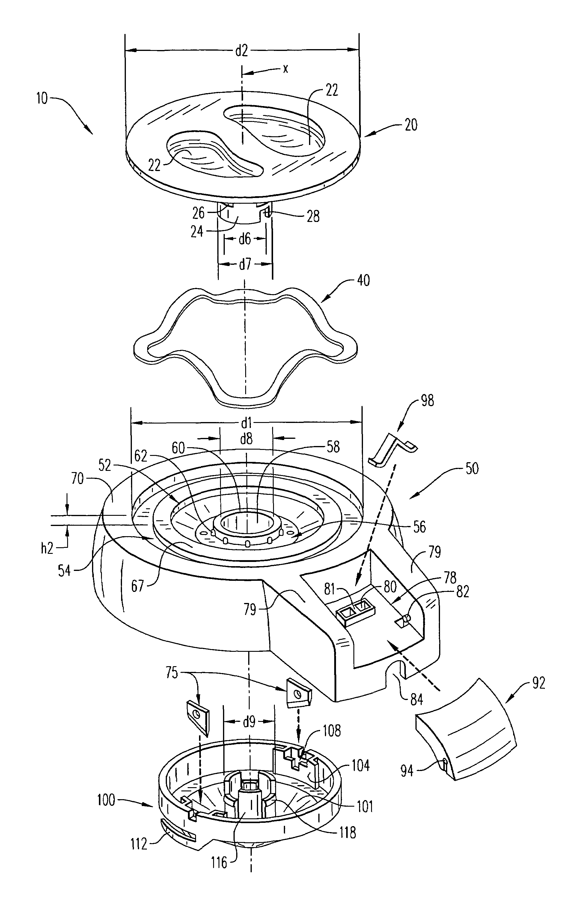 Storage device lid