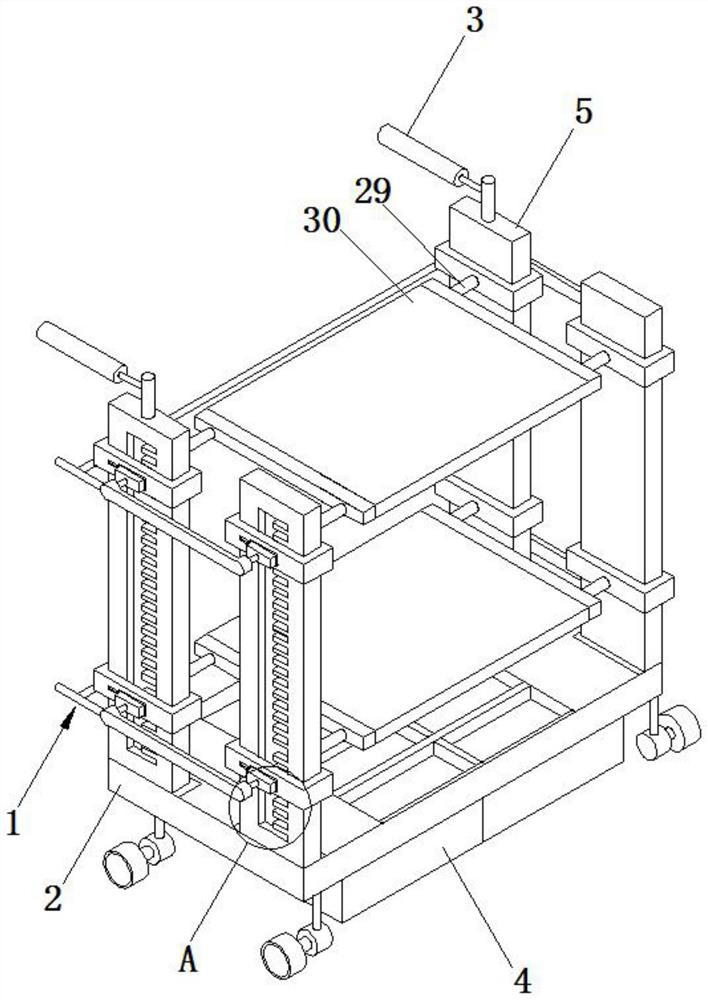 Environment cleaning device for pneumology department