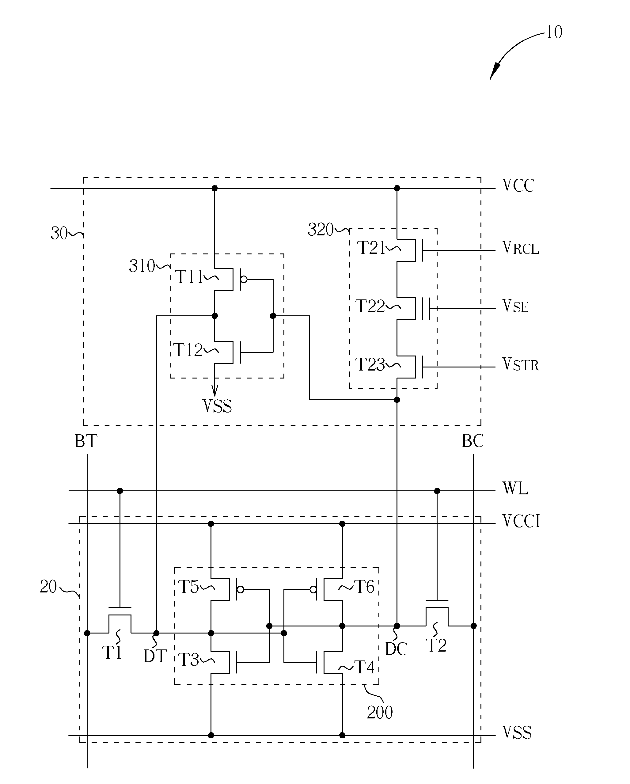 Non-volatile static random access memory (nvsram) device