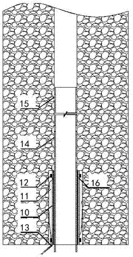 Grouting integrated controlling method for underground engineering top weakly cemented rock mass permeation damaged region