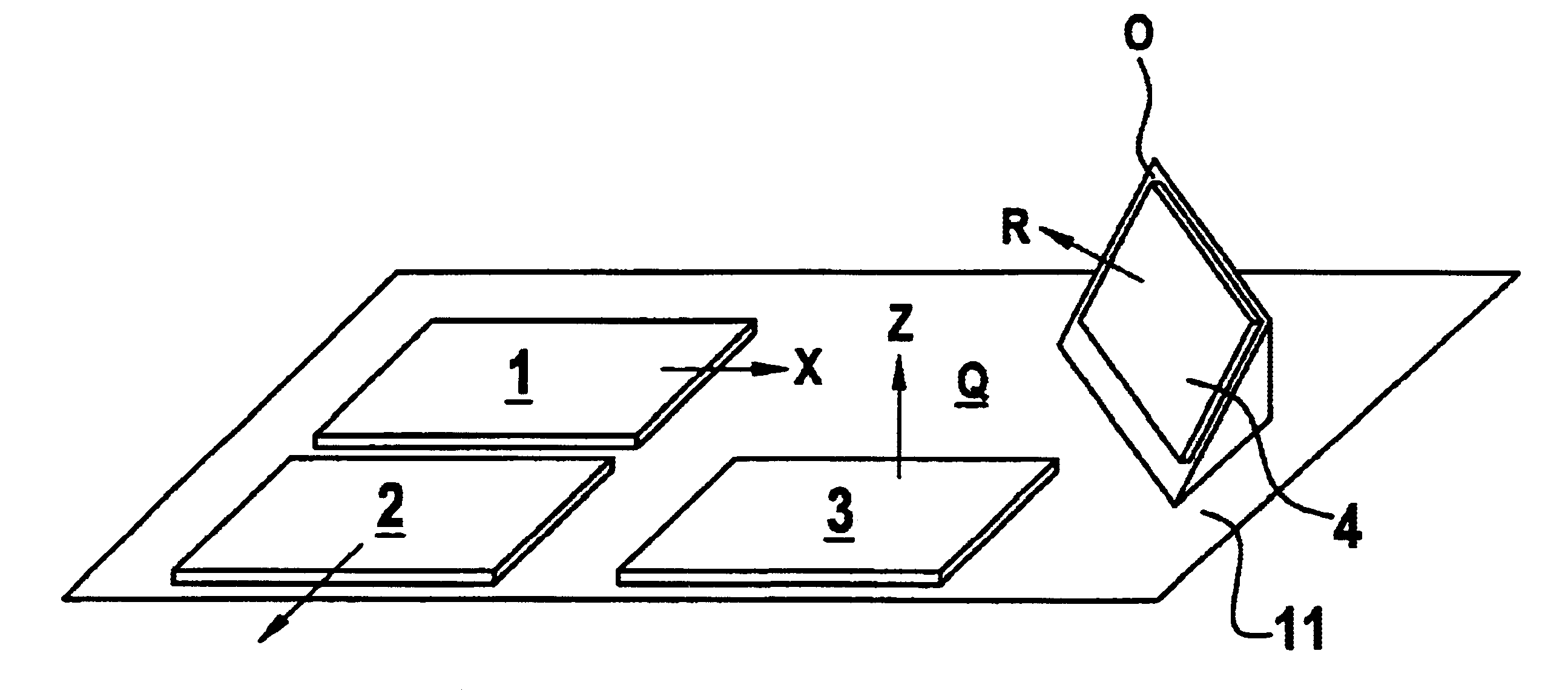 Method and system for detecting a spatial movement state of moving objects