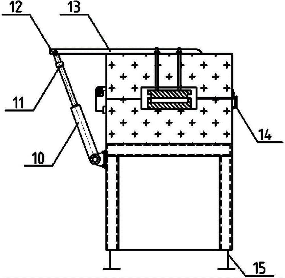 High-temperature heat setting device