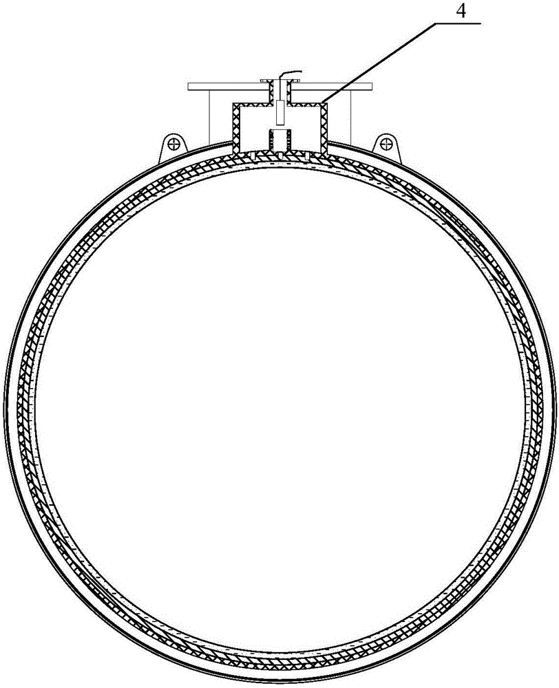 Double-wall oil storage tank made of fiber reinforced composite material and manufacturing method of double-wall oil storage tank