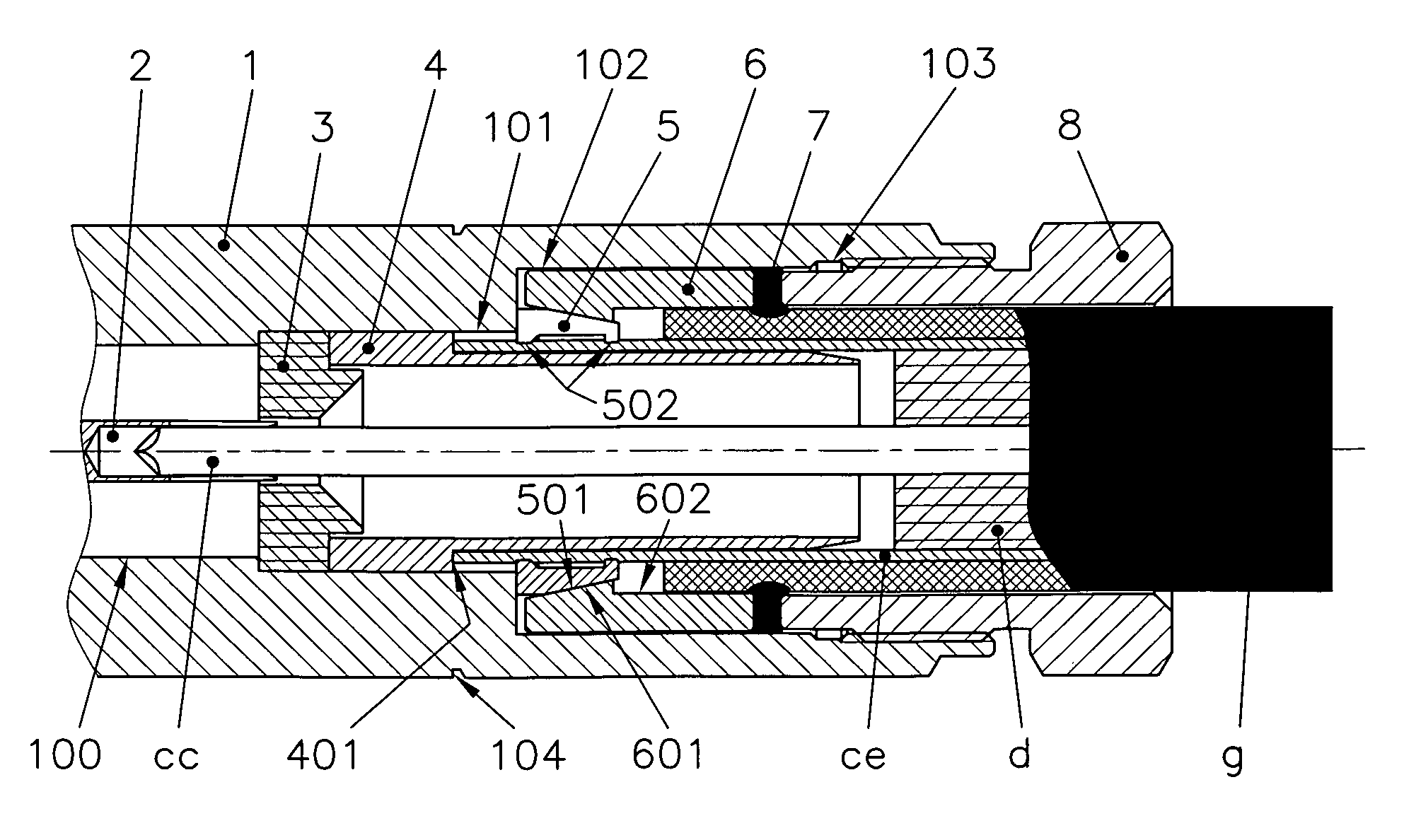 Coaxial connectors