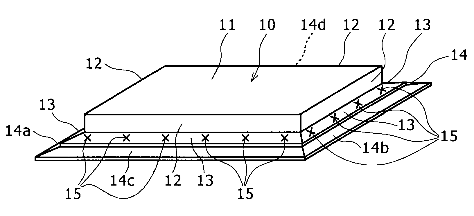 Structural member of different materials