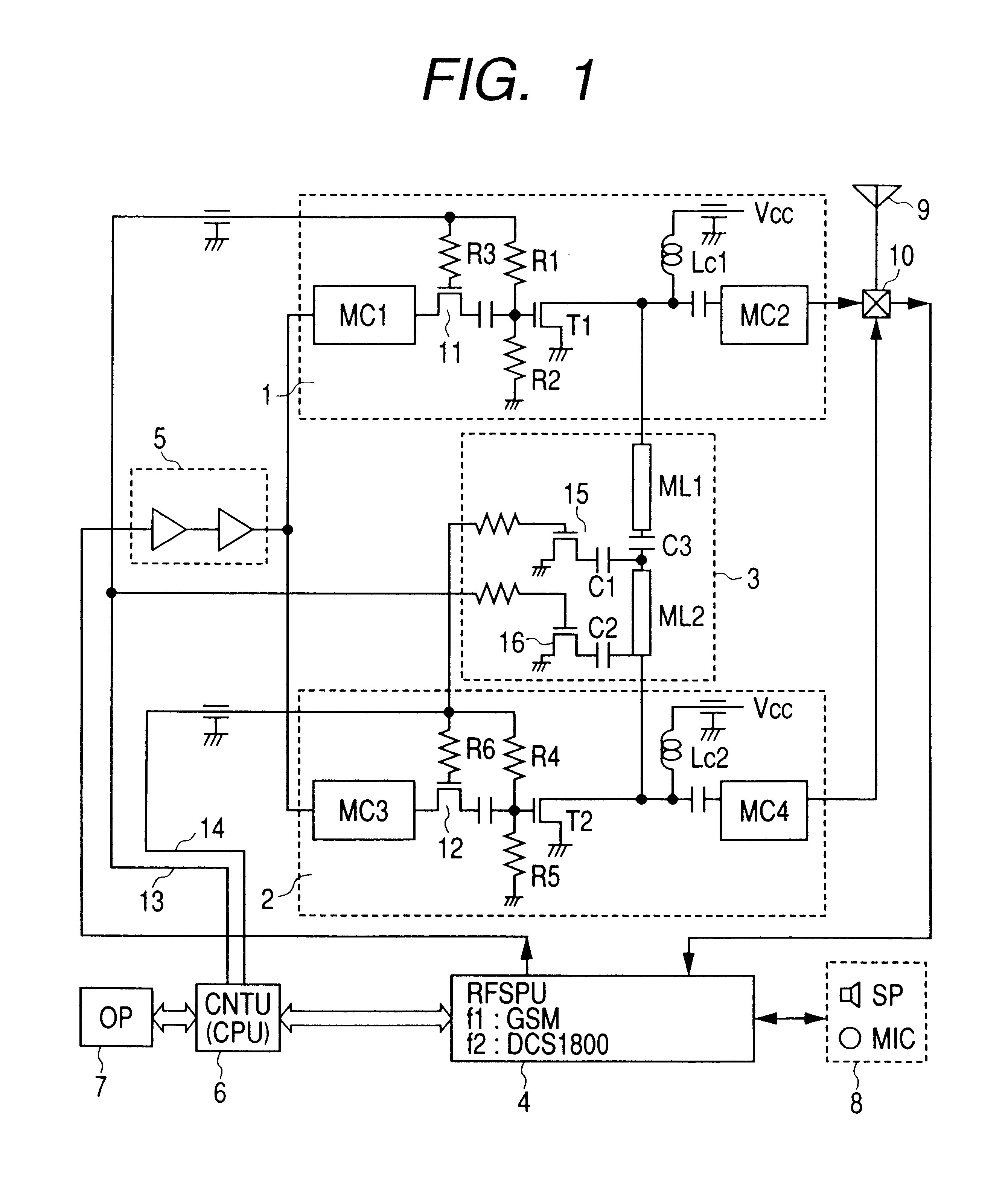 Mobile telephone apparatus