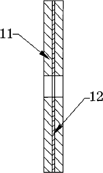 Pole shoe used for slow-wave heat dissipation of millimeter traveling wave tube and production method thereof