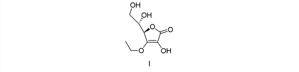 Synthesizing method of vitamin C ethyl ether