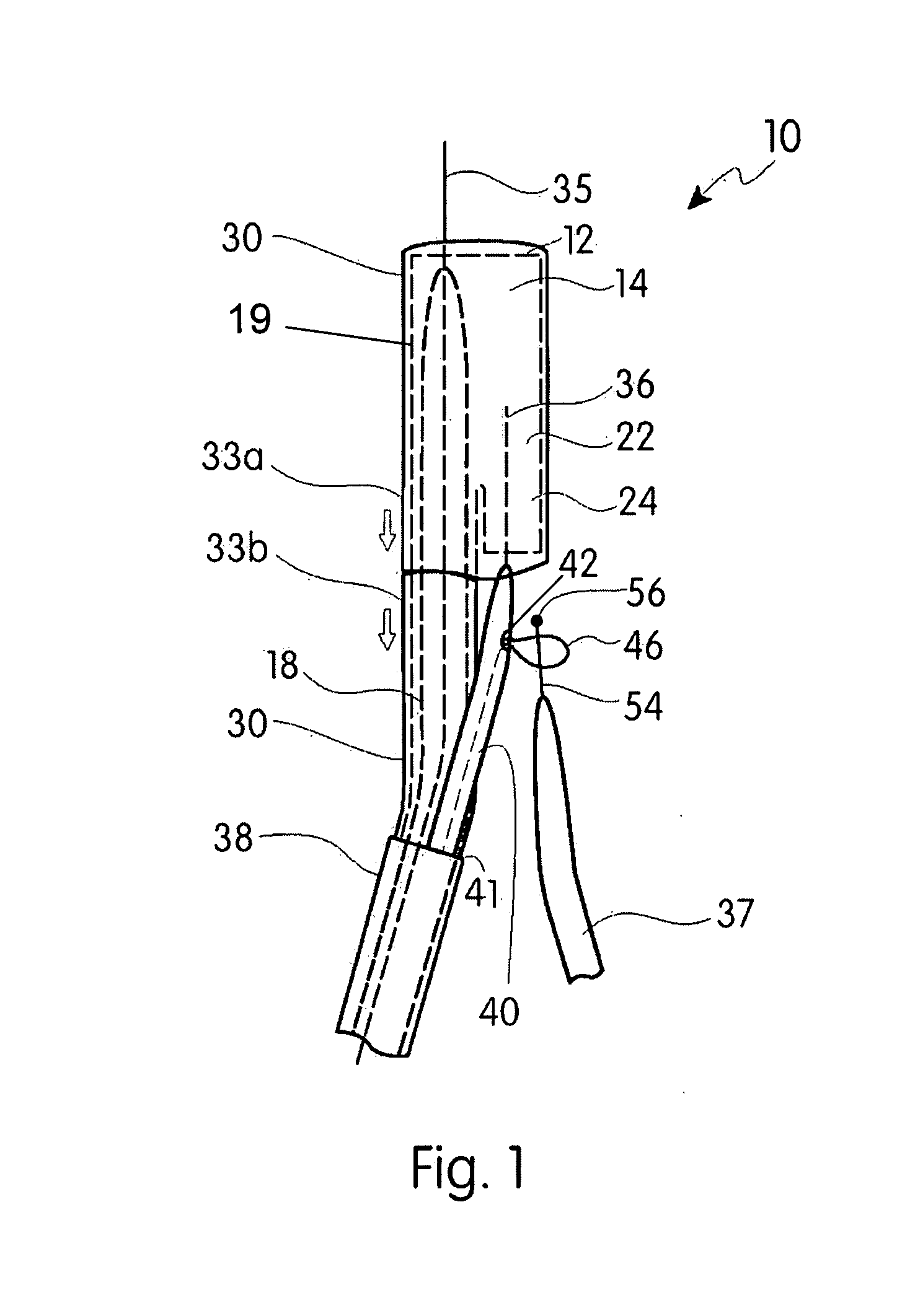 Apparatus and method for implantation of a bifurcated endovascular prosthesis