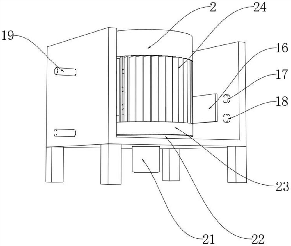 Drum-type water bath cleaning machine for scrap iron barrel treatment line