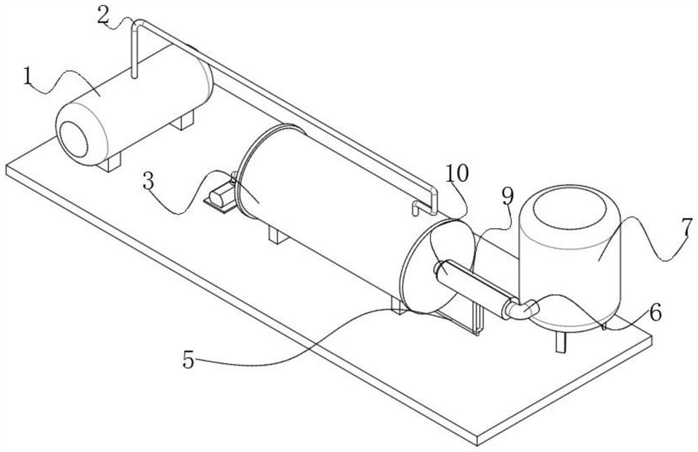 Matched heat storage equipment for molten salt tank and use method of matched heat storage equipment