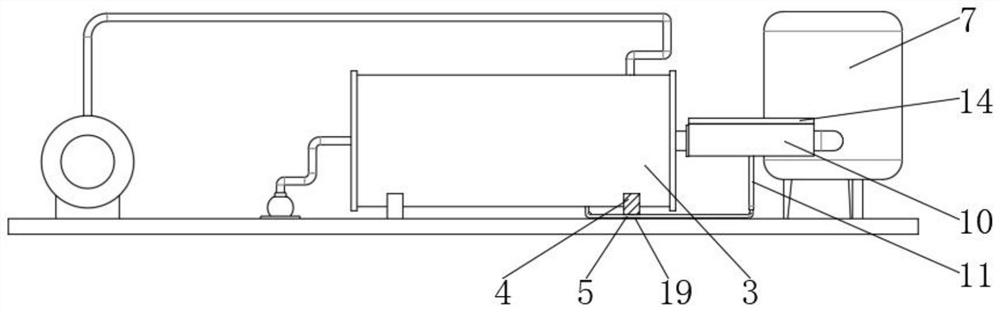 Matched heat storage equipment for molten salt tank and use method of matched heat storage equipment