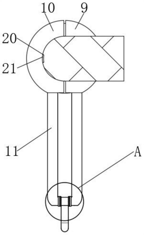 Matched heat storage equipment for molten salt tank and use method of matched heat storage equipment