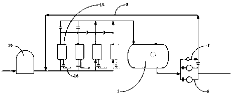 Intelligent energy-saving variable-frequency water supply system and control method thereof