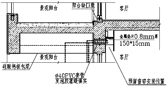 Method for implementing indoor pipeline integrated structure