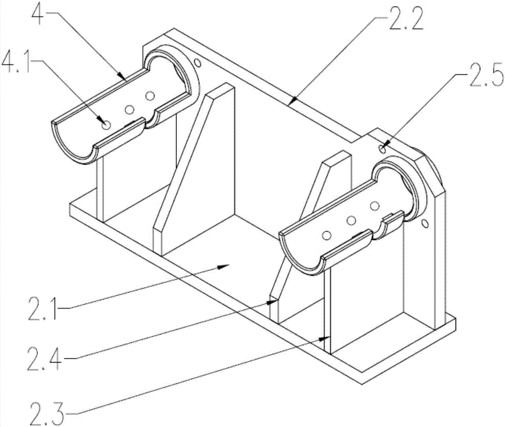 Side locking device for lifting appliance on electrophoresis conveying line