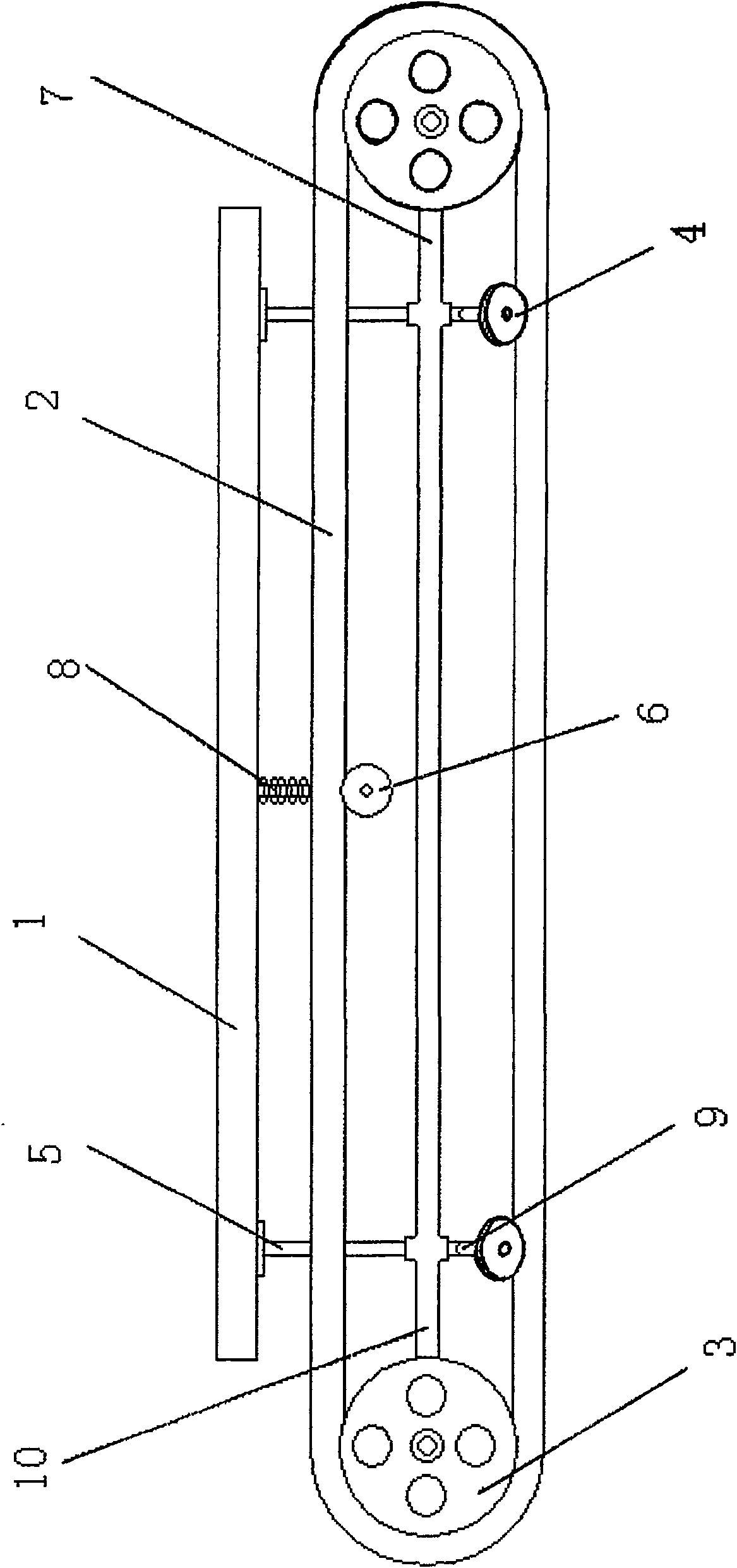 Integral self-orbit locomotive for movie, television, photography and camera shooting