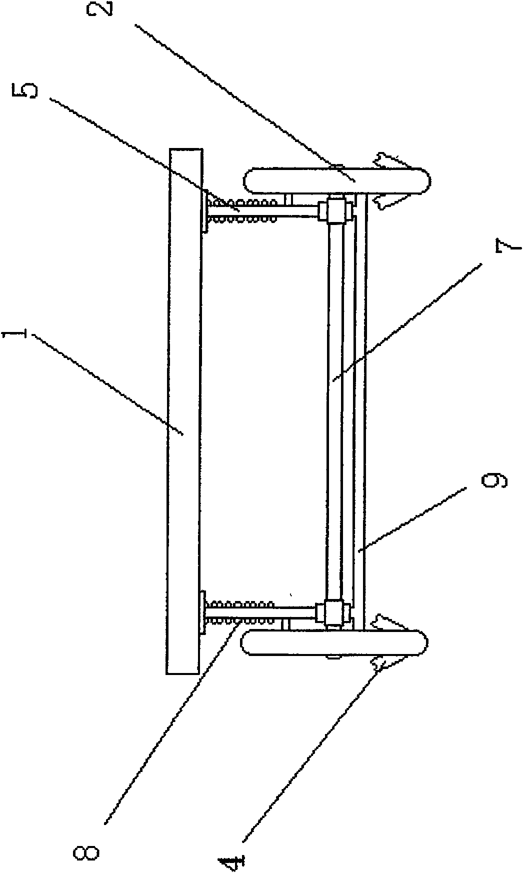 Integral self-orbit locomotive for movie, television, photography and camera shooting