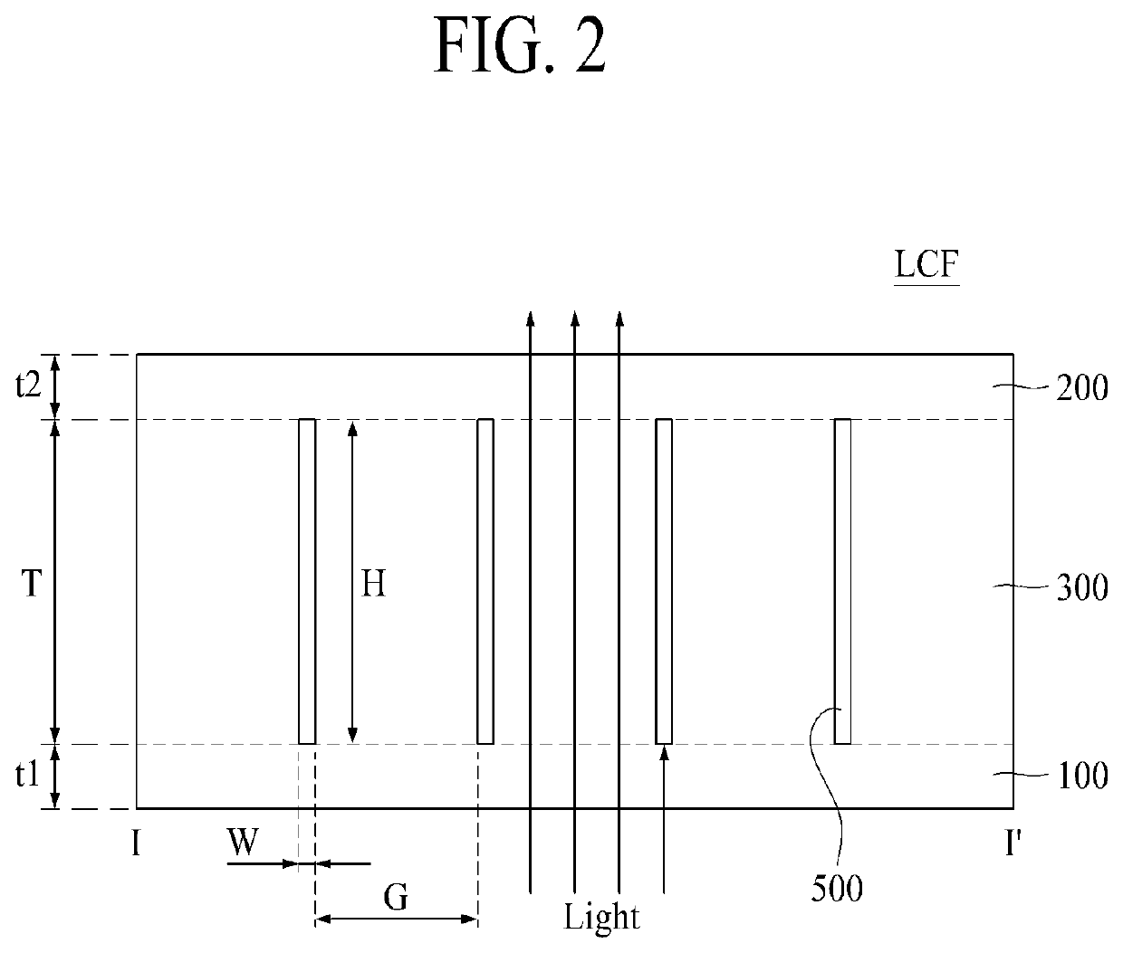 Light Control Film Having Nano Light Absorbing Layer and Display Using the Same