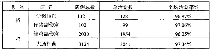 Veterinary compound gentamycin sulfate injection and preparation method thereof