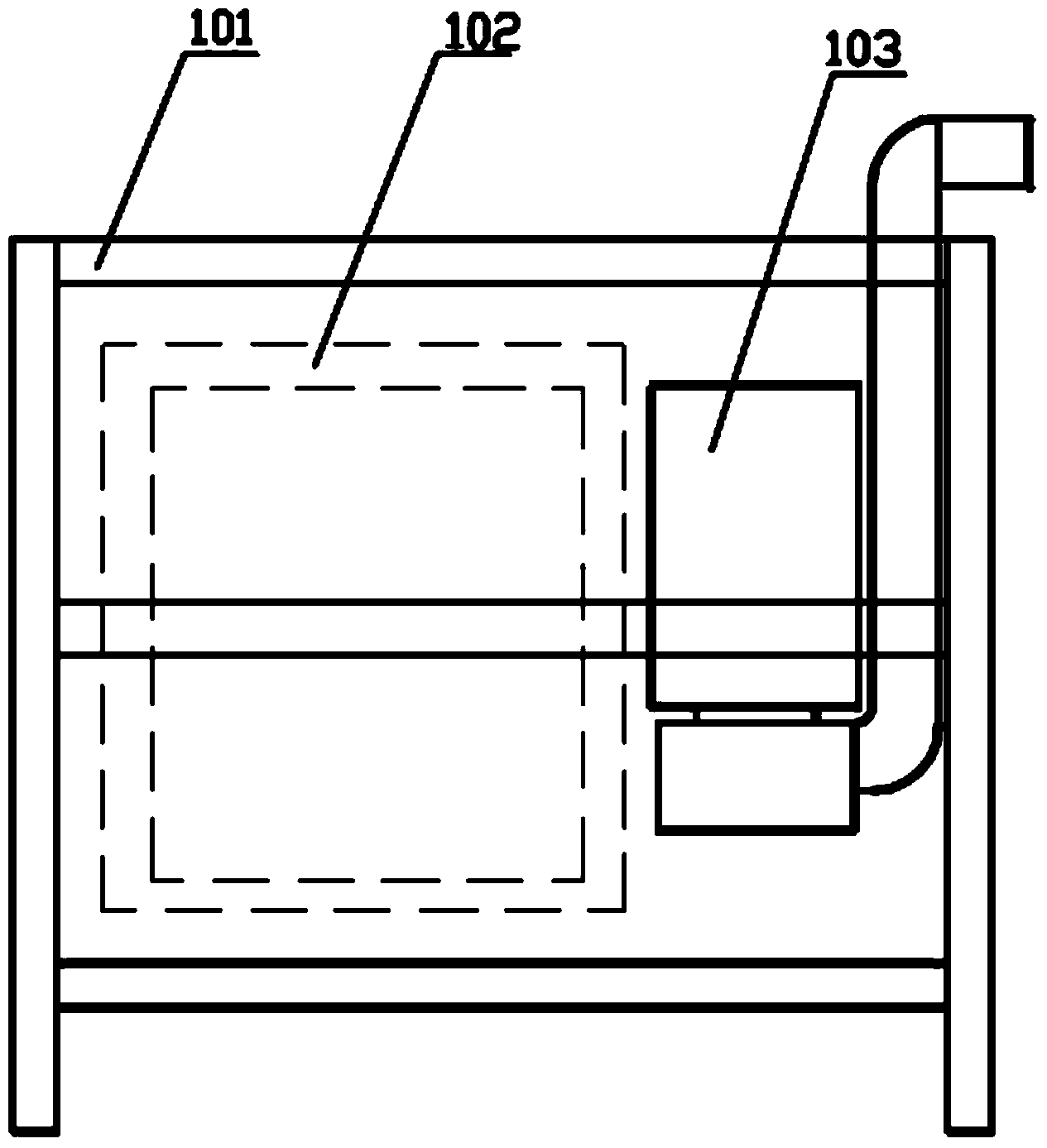 Euphausia superba shelling device