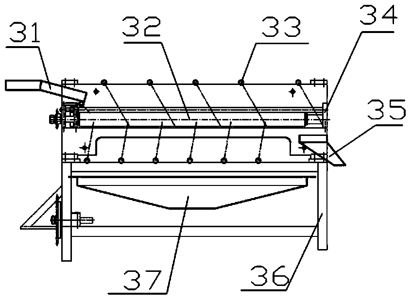 Euphausia superba shelling device