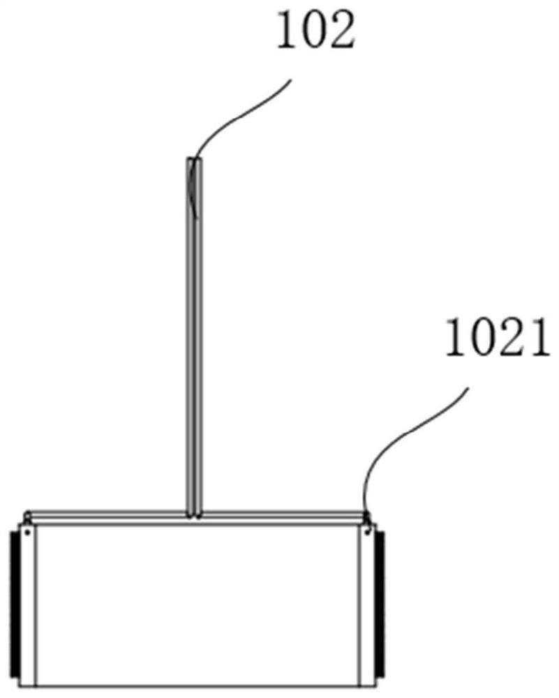 An air heat unit with an external evaporator and a wind energy power system