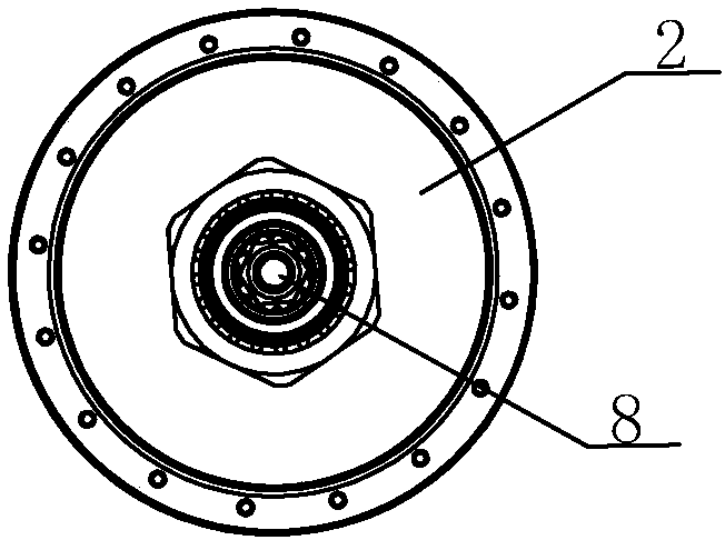 Bicycle provided with stepless speed changing device