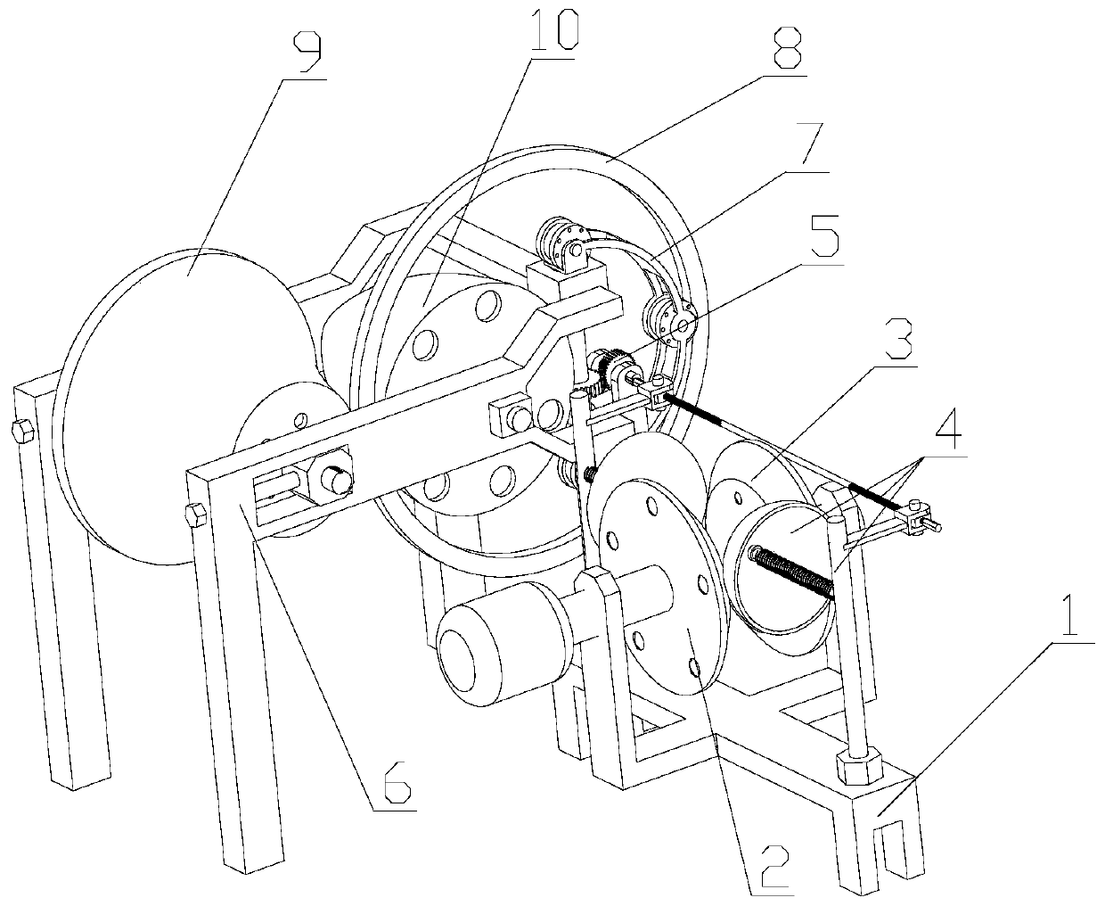 Spinning forming machining device and spinning forming method thereof