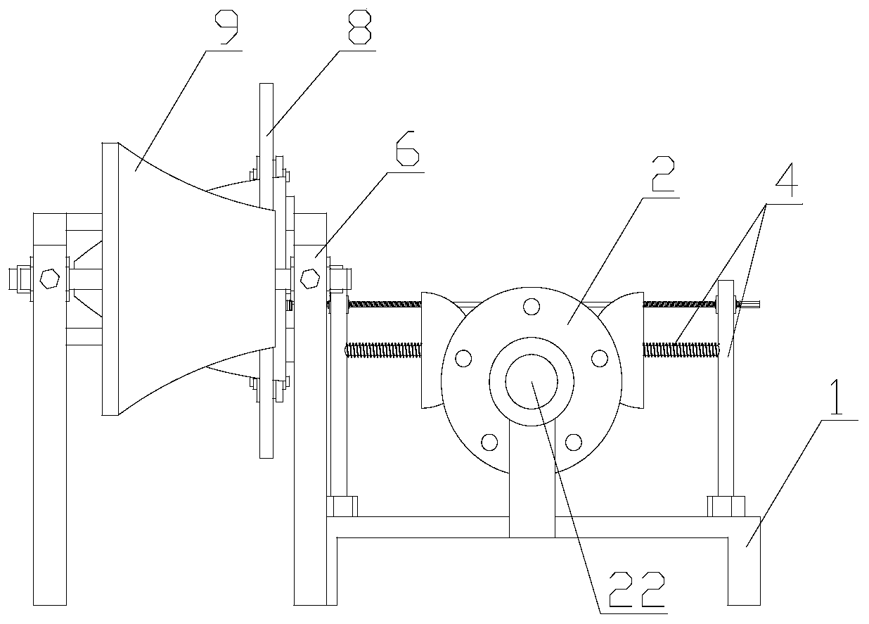 Spinning forming machining device and spinning forming method thereof