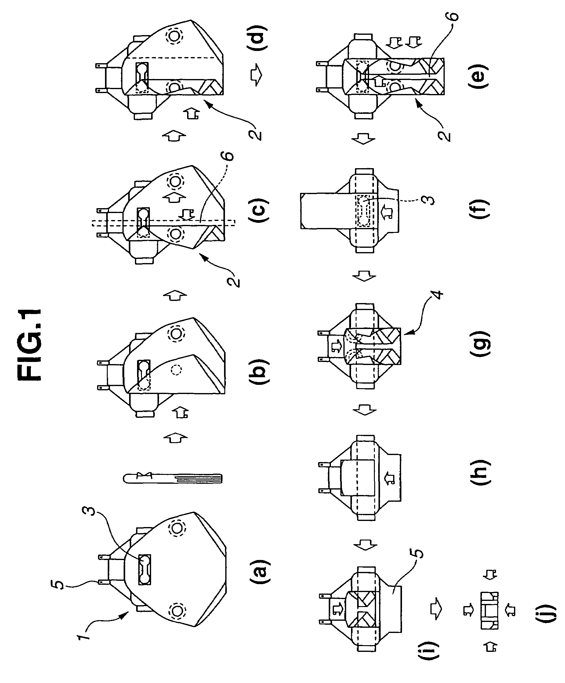 Air bag and folding method therefor