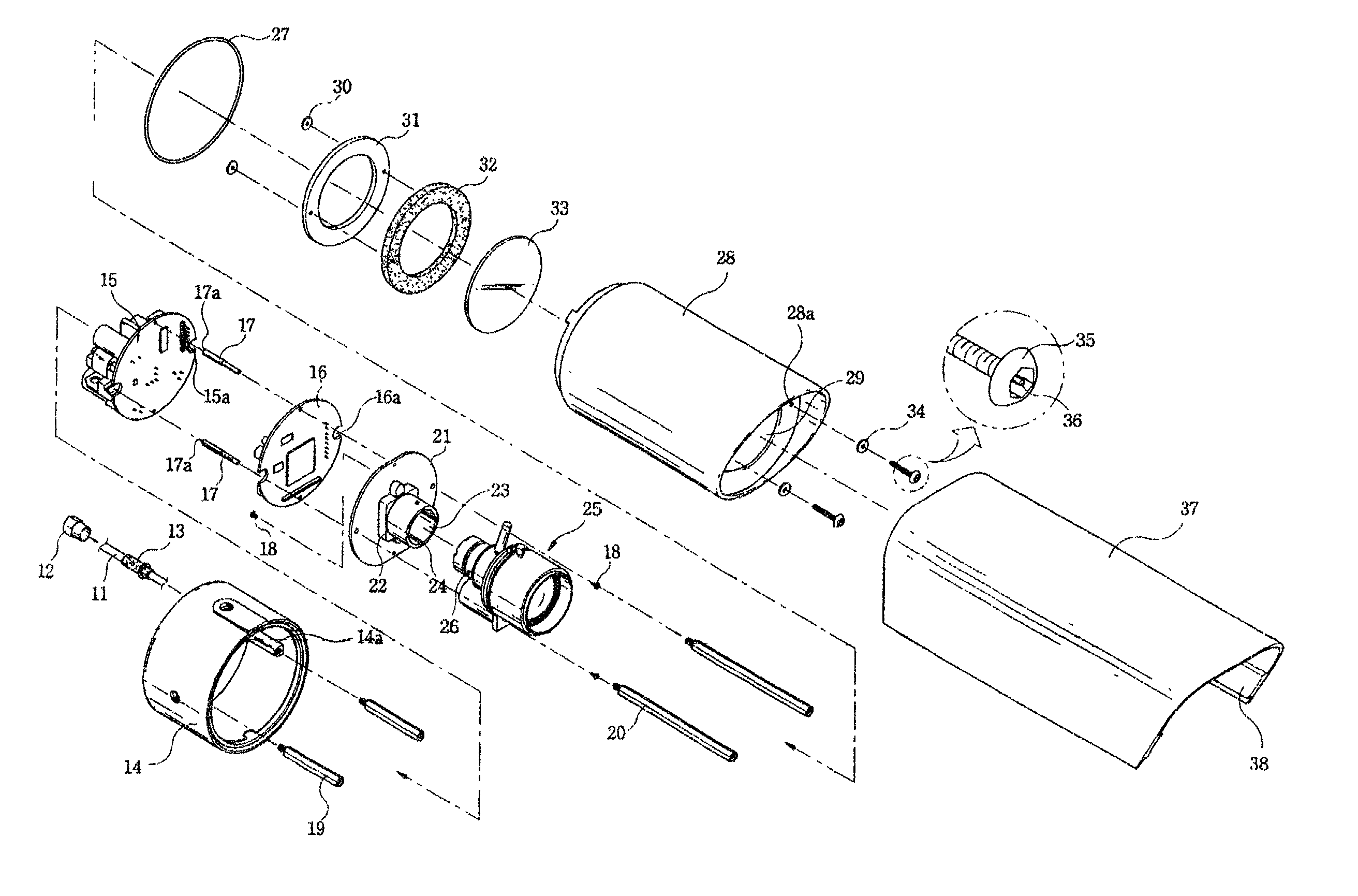 Closed circuit television camera