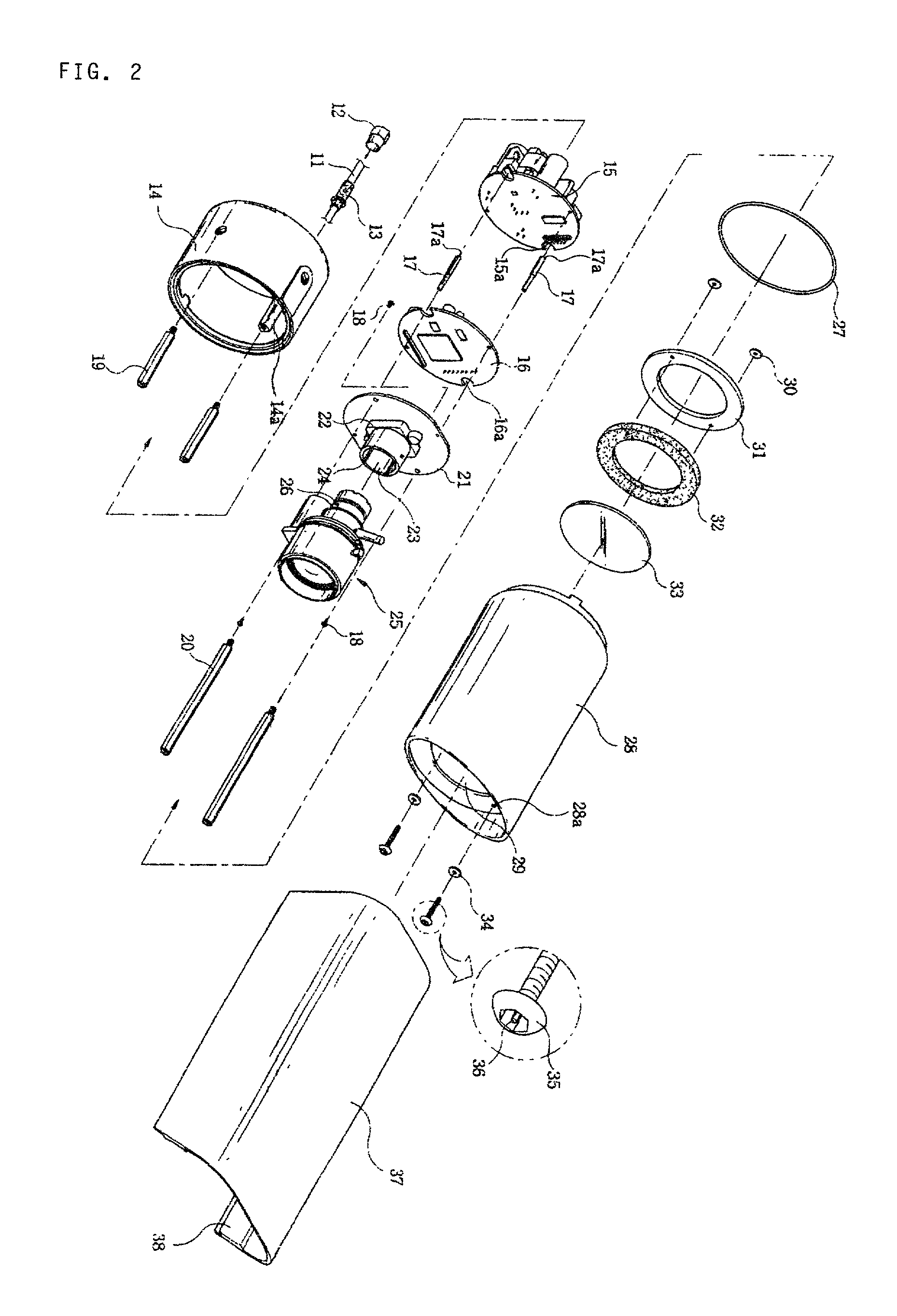 Closed circuit television camera