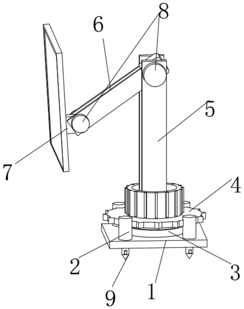 Multi-angle adjustable computer