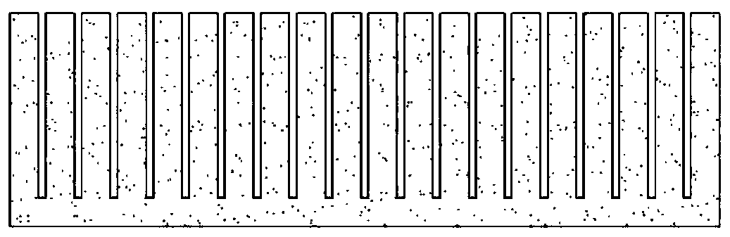 Broadband transducer and preparation method thereof