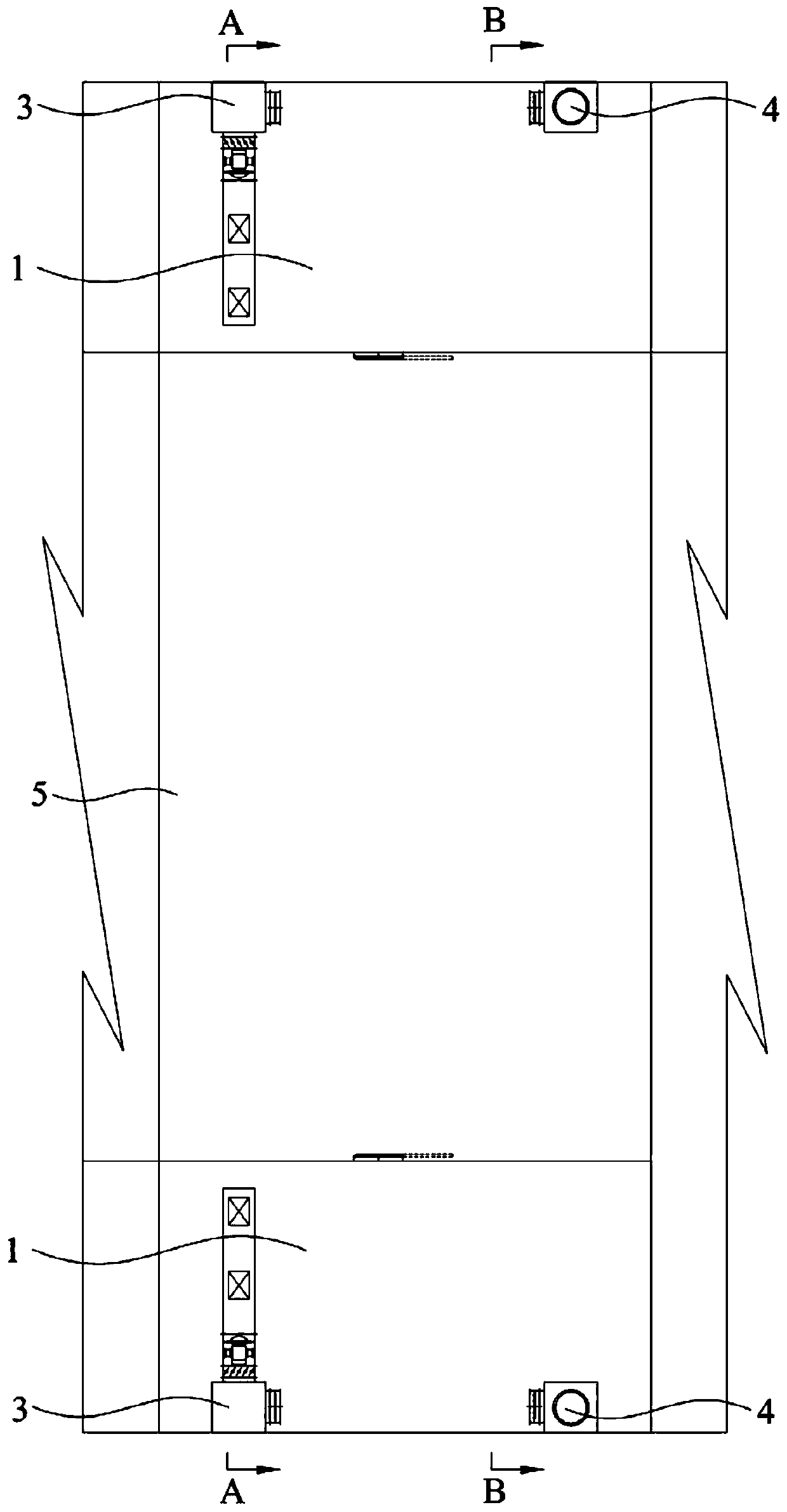 Ship and ship side cabin ventilation method