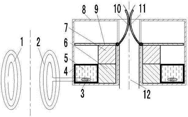 A urethral valve driven by magnetically coupled resonant electrothermal vaporization steam