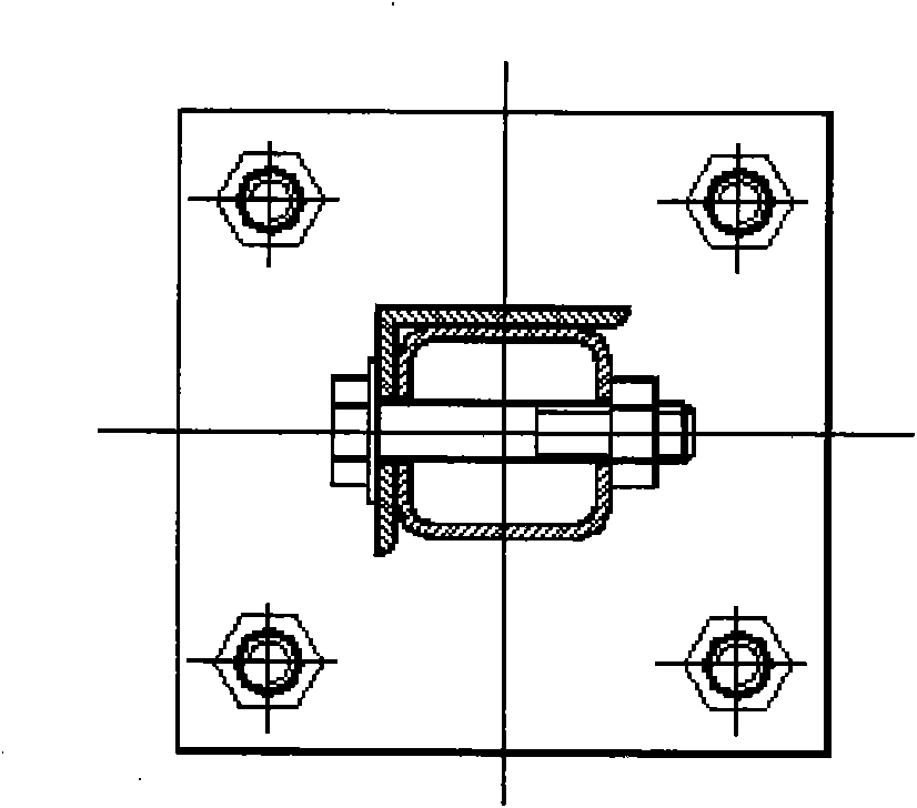 Adjustable-height bracket base for photovoltaic array bracket