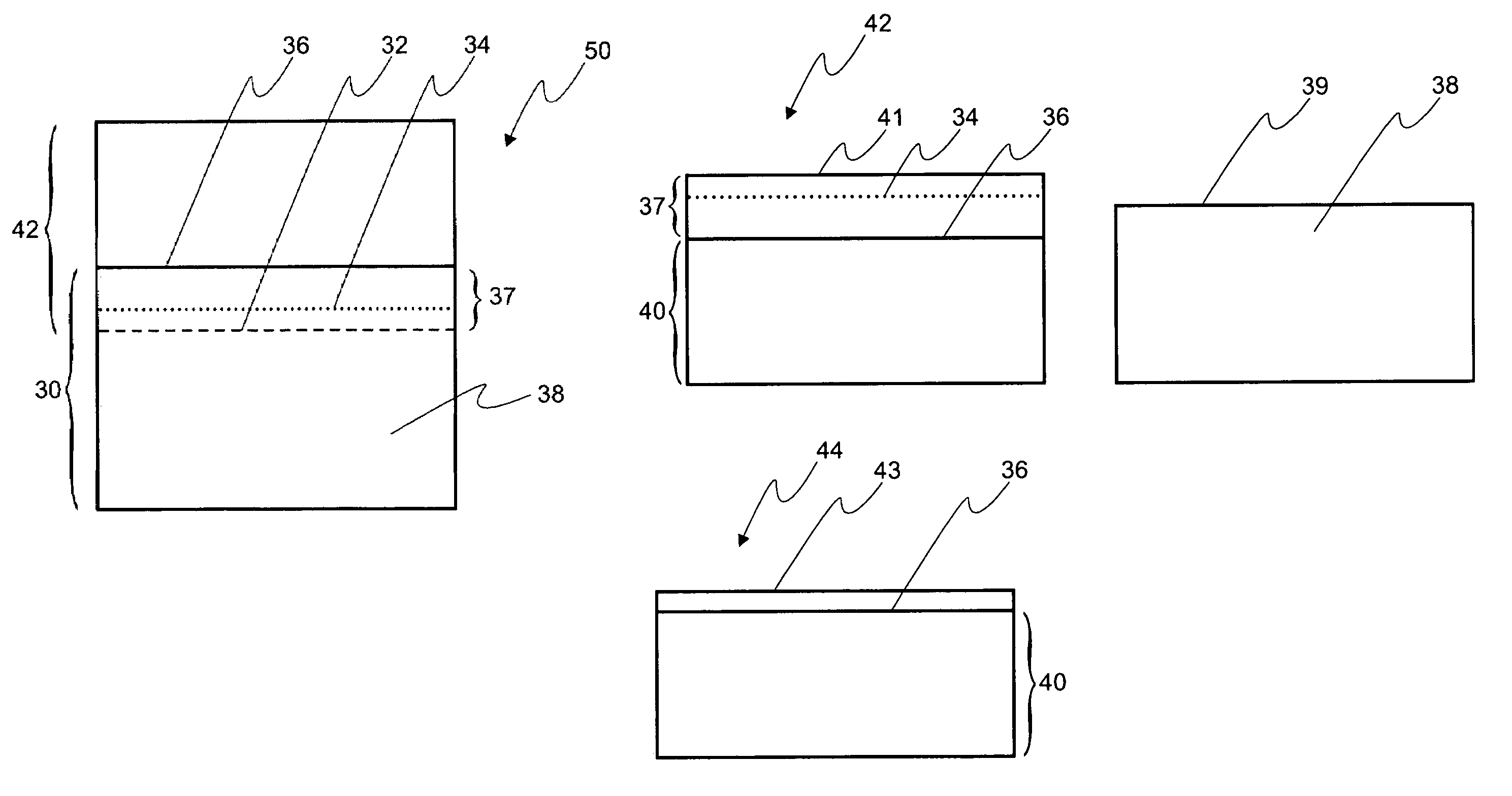 Method of layer transfer comprising sequential implantations of atomic species