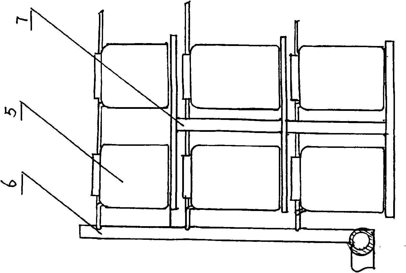 Methane station for intensive gas supply