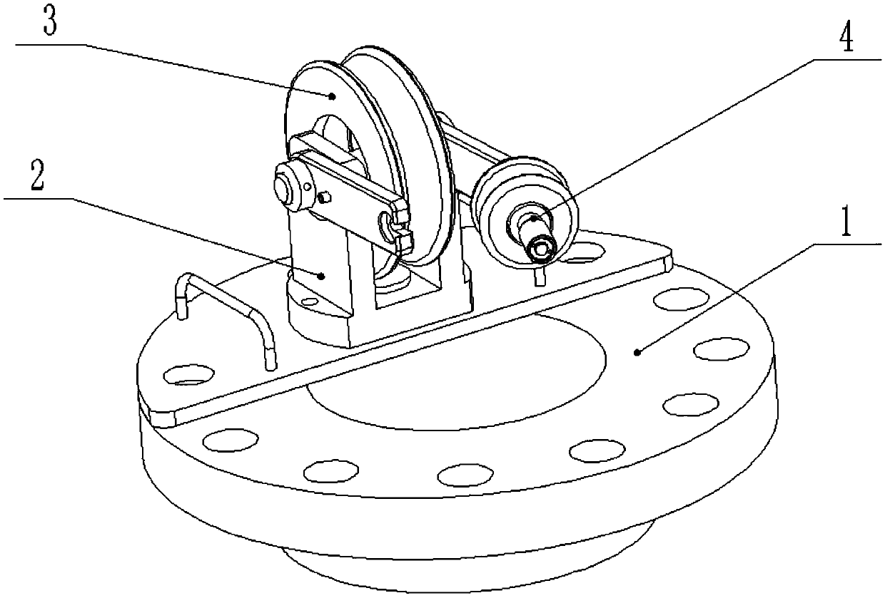 Cable guide self-adjusting device