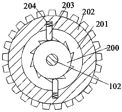 Convenient sludge treatment device