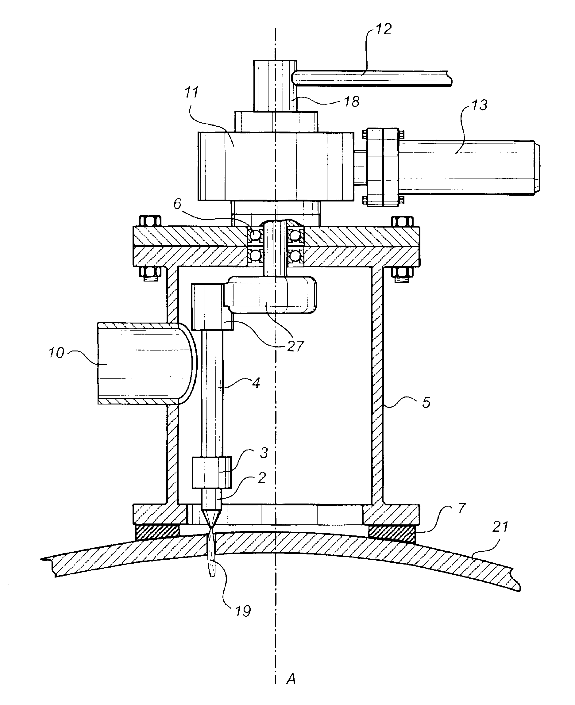 Hole cutting tool and method