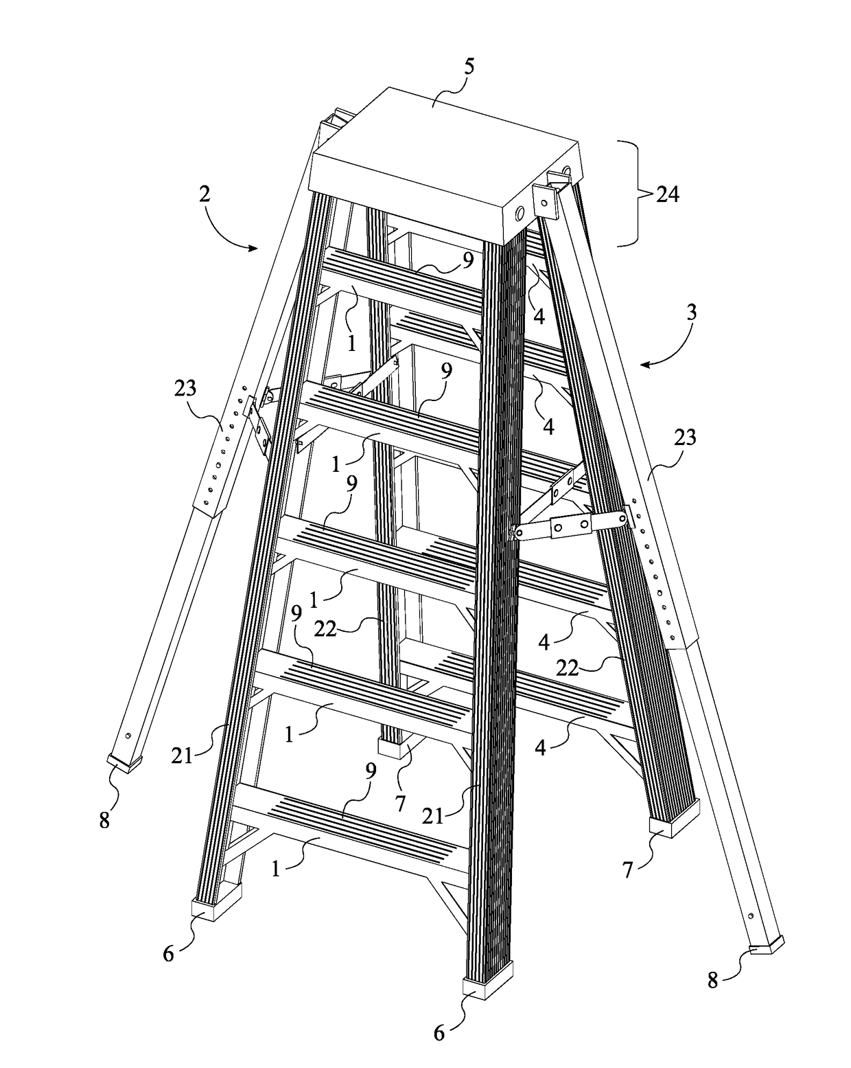 Safety Step Stepladder