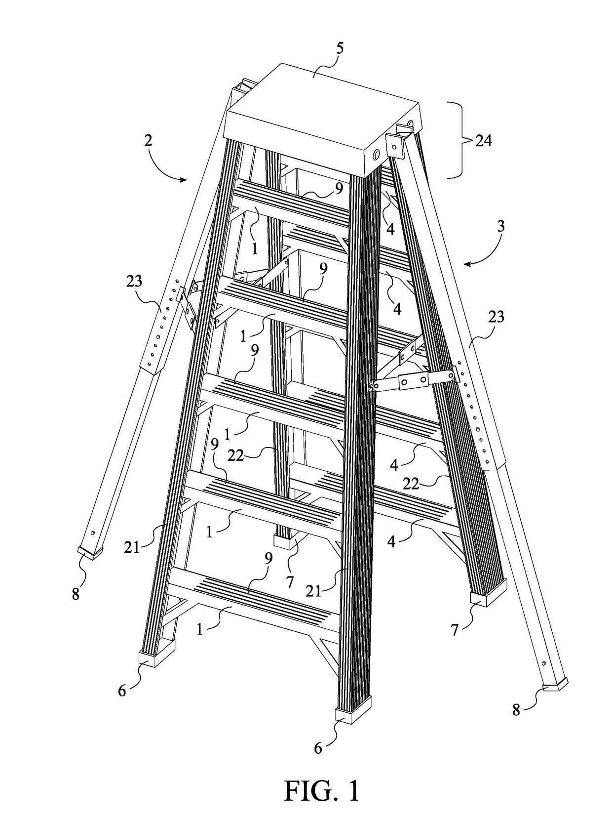 Safety Step Stepladder