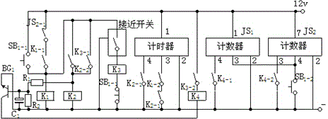 Automatic reading circuit of single pendulum experiment